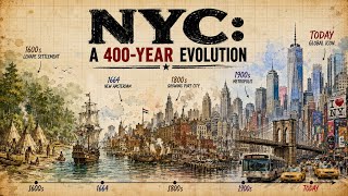 New York City Then vs Now: The 400-Year Transformation