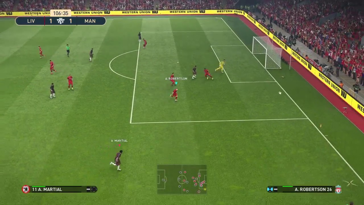 Liverpool VS Manchester United (Extra Time) - PES 2019 Gameplay