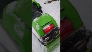 2003 Arctic Cat Z570 Idle And Walk Around. This Is A Clean Survivor Sled