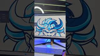 Watch the mesmerizing journey of crafting our Knight Face Logo in stunning #Blue! ⚔️✨