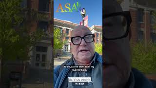 Statistical Moments: with Ron: WNAR Annual Meeting