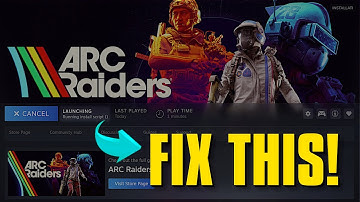 ARC Raiders – “Running Install Script” Steam Error FIX (Stuck on Launch)