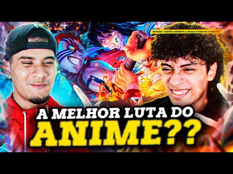 AKAZA CAIU... | M4rkim - Castelo Infinito 2 (Akaza x Tanjiro e Tomioka) | REACT