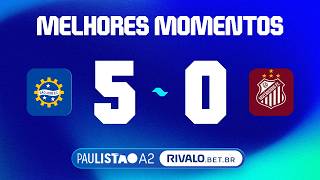 SÃO JOSÉ 5X0 SERTÃOZINHO | MELHORES MOMENTOS | RODADA 21 | PAULISTÃO A2 RIVALO 2026