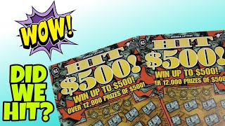 Winner On the $5 HIT $500!🤑 Georgia lottery Scratchers