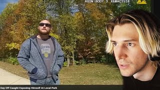 Officer Walks Around with His Package Out and Gets Arrested | xQc Reacts