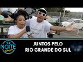 Artistas do SBT ajudam na campanha em prol do RS | The Noite (23/05/24)