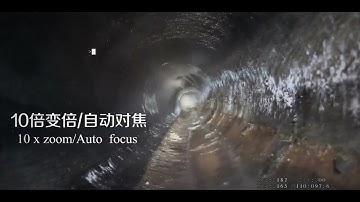 This video from the GT108 Pipe Robot camera system