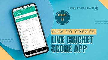 Step-by-Step Guide: Creating Your Own Live Cricket Score Android App in Kodular!  PART 9