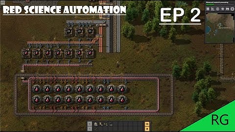 Red science automation - Ep 2 Factorio