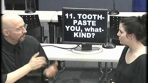 American Sign Language (ASL) Lesson 09