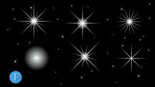 How to Draw a Sparking Star in  Pixellab. Sparkle Effect screenshot 3
