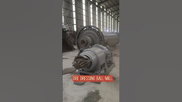 Ore dressing ball mill #machine #quarry #ore #oredressing #mining