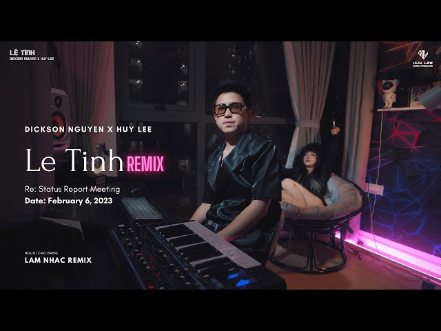 Lệ Tình - @DICKSONNGUYEN  x Huy Lee Remix | bao tiếng yêu vẫn còn đong đầy class=