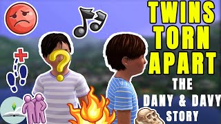 Twins Torn Apart: The Tragic Story of Dany \u0026 Davy in Hidden Springs | The Sims Lore