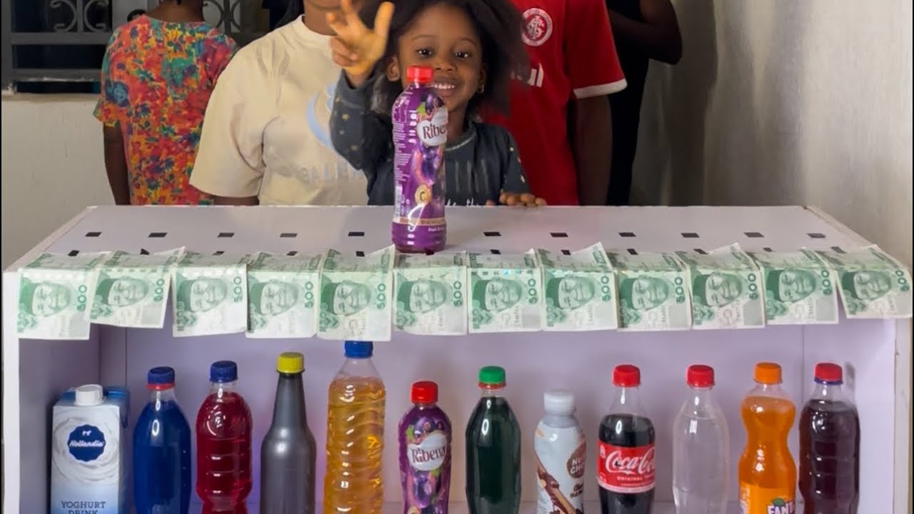 THE BEST FUNNY , SMART  & ENTERTAINING FAMILY BOTTLE COLOR MATCHING CHALLENGE-SUBSCRIBE 