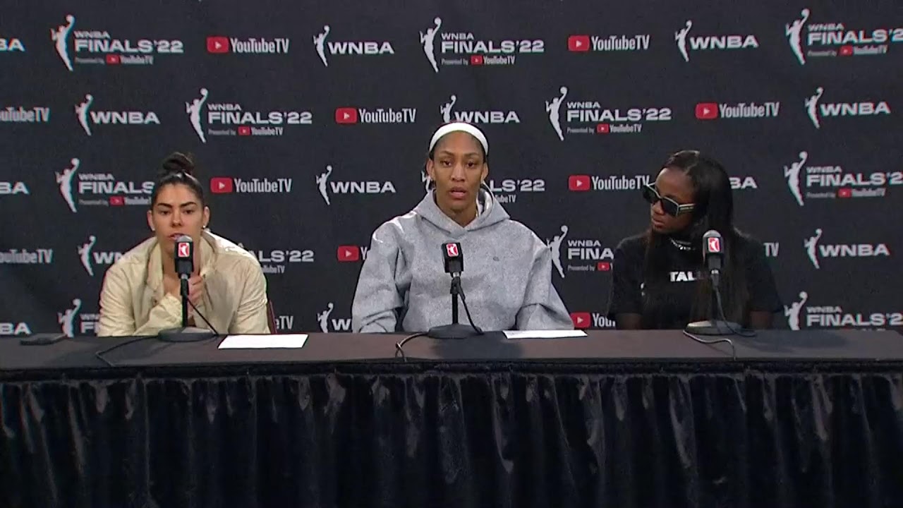 Sun at Aces Game 3 Post Game Press Conference #WNBAFinals presented by YouTube TV