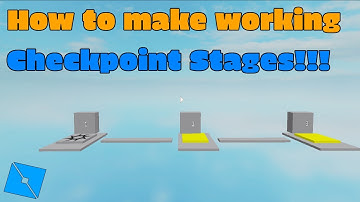 How To Make Working Obby Checkpoints! || Roblox Studio Tutorial