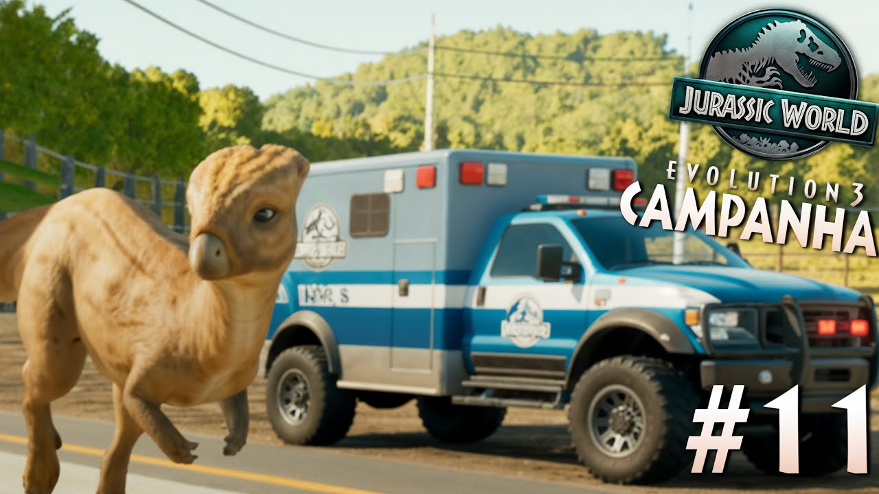 Missões Médicas Liberadas! Tratando os Dinossauros do Parque #11 – Jurassic World Evolution 3