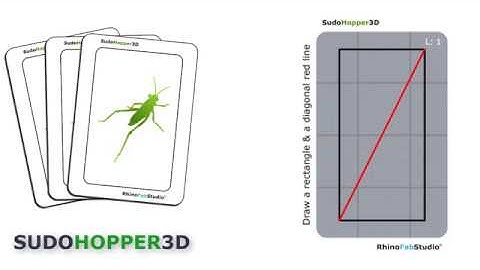SudoHopper3D: Assignment 005: A rectangle and a diagonal line