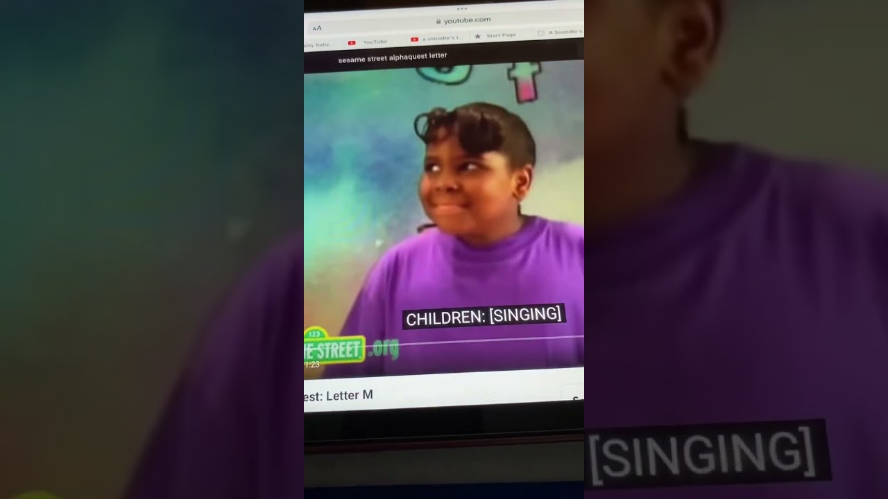 Sesame Street Alphaquest B to W Letters