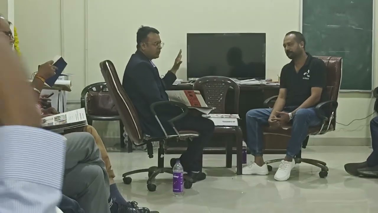 Mock sales training with Aman Das