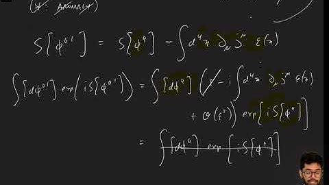 QFT2 Lecture 5b: Global symmetries and Ward identities