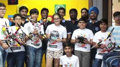 Glimpse of Quadcopter Session @ Super Geek Skills Camp | Powered by Technoplanet