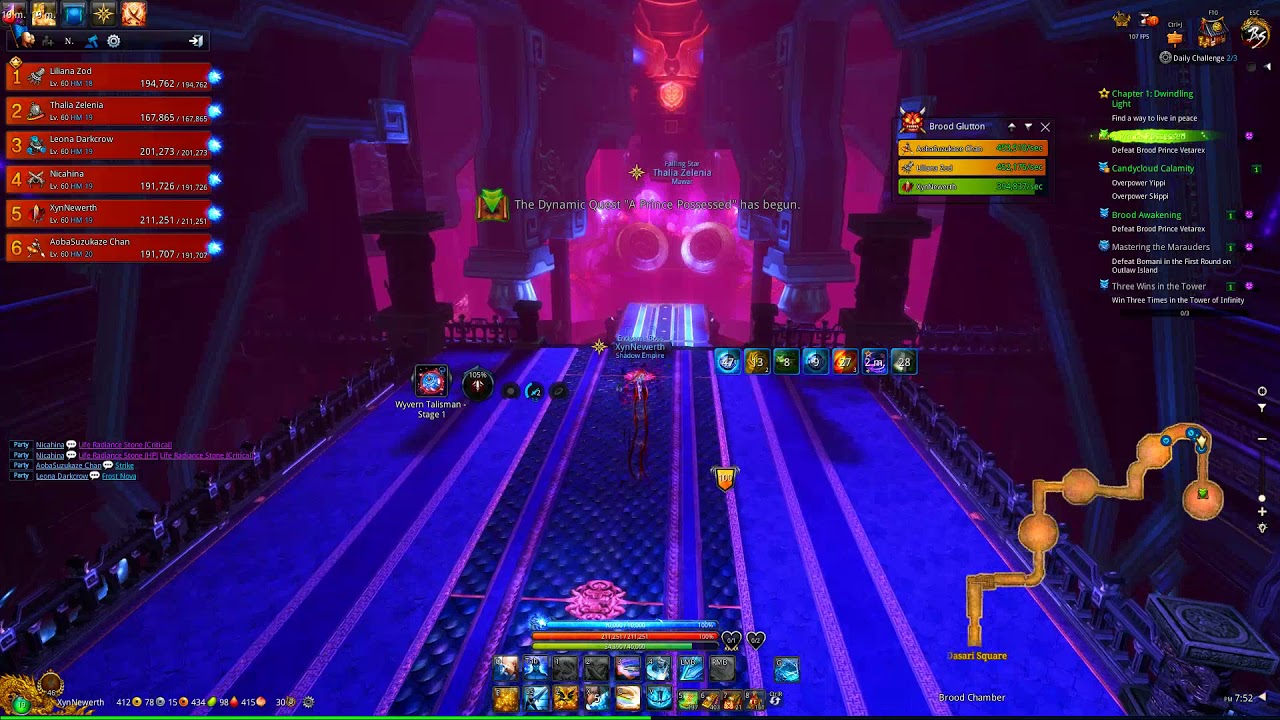 [Blade & Soul NA] Brood Chamber Full Run - Warden POV (XynNewerth)