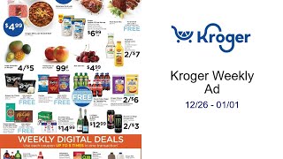 Kroger Weekly Ad 12/26 - 01/01