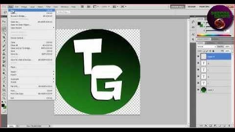 How to make and design a youtube logo-avatar in photoshop cs5 (2012-2013)