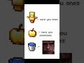 water is life in real in game #minecraft #shortsfeed #shorts