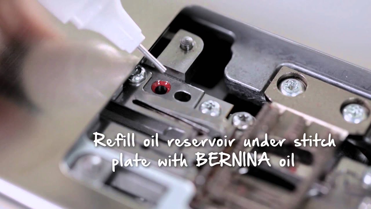 Tutorial on the BERNINA 790 Care and cleaning YouTube