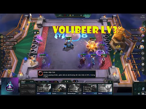 TM TFT LOL CHANNEL PAT 2 | VoLiBeer lv3  | Top3 DTCL