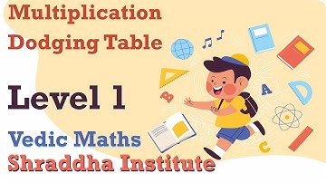 Vedic Maths level 1 - Marathi - Dodging Tables