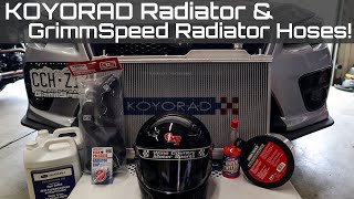 Koyorad Radiator & GrimmSpeed Radiator Hose Install  Getting the WRX TrackReady!