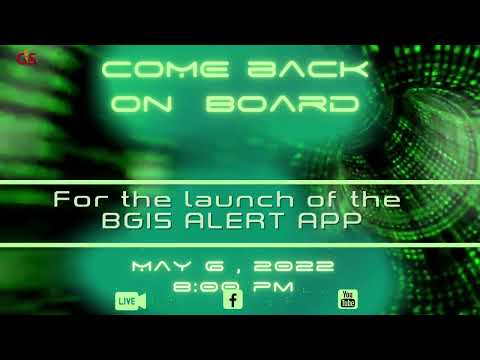 BGIS Alert App Launch