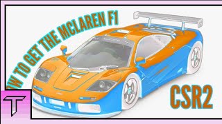 CSR2 - HOW TO UNLOCK THE MCLAREN  PLUS LEGEND UPDATE 2.0