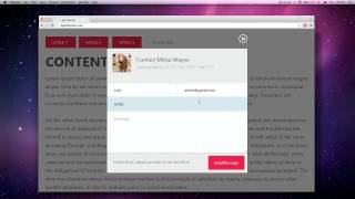 Ajax Modal Contact Forms - ligerthemes.com