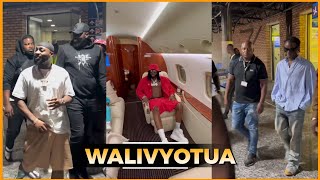 DIAMOND atua kibabe na private jet kwenye tuzo za TRACE,DAVIDO na REMA watua kuungana nae,leo zinato