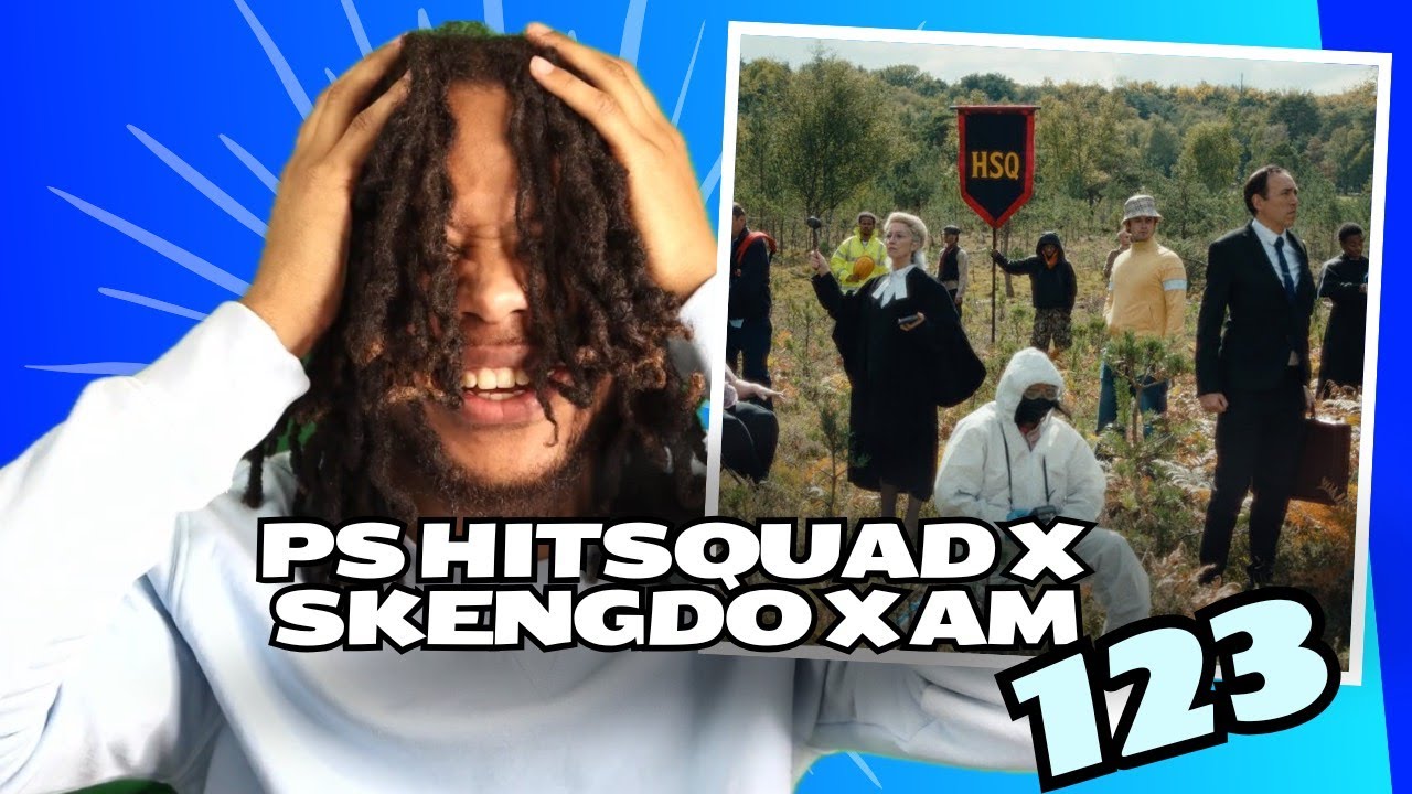 PS Hitsquad ft Skengdo x AM - 123 (Официальный клип) РЕАКЦИЯ