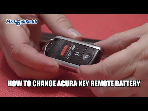 How to change Acura Remote Prox Battery | Mr. Locksmith Video