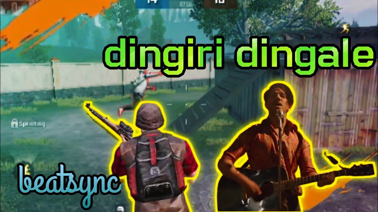 dingiri dingale beat sync in bgmi in malayalam