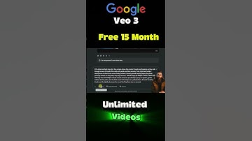 Google Veo 3 Free Unlimited | Google veo 3 how to use | Google Veo 3 free | #googleveo3 | #shorts