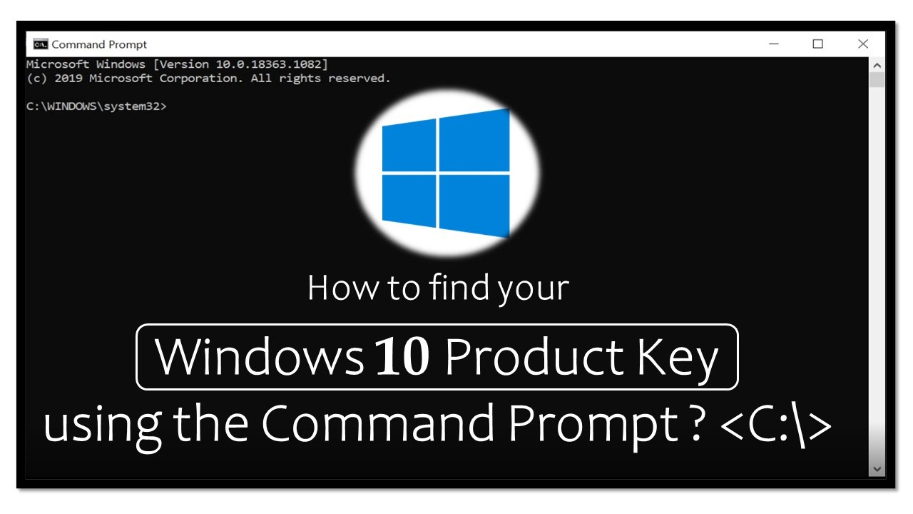 how to find the product key for windows 10 pro