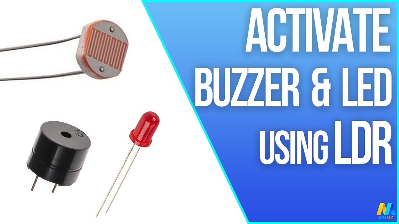 Homemade Light detector sensor DIY .bc547&buzzer's with LDR. - YouTube