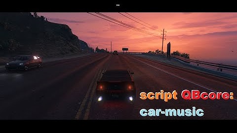 script QBcore: car-music