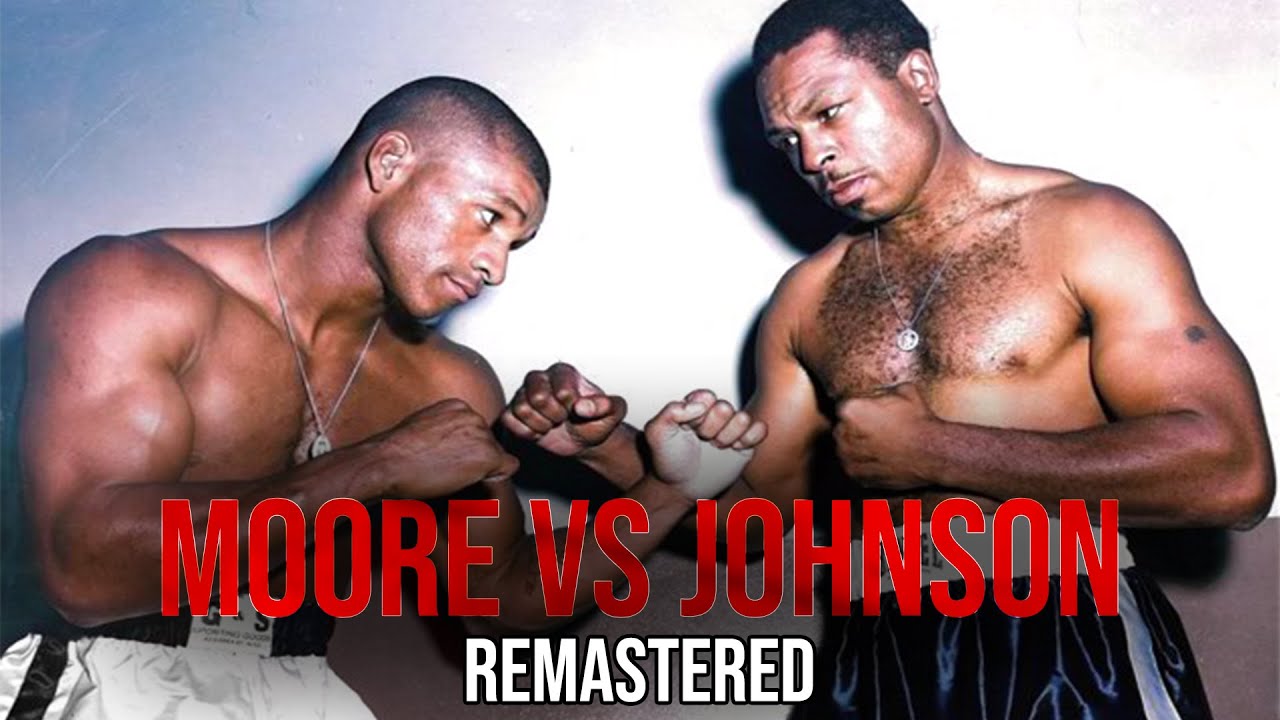 Archie Moore vs Harold Johnson 5 - 1954 - HQ Remaster Full Fight ...