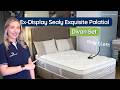 Sealy Double Size - CLEARANCE -Ex-Showroom - Elm Penthouse Headboard and Exquisite Palatial Divan Bed Video1