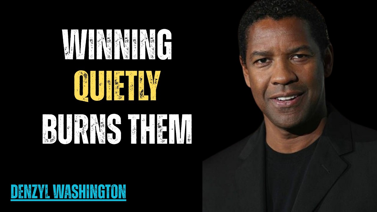 Your Enemies Are Secretly Suffering in Silence#motivation #inspiration #denzelwashington #speech